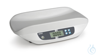 Baby scale, Max 15 kg; e=0,005 kg; d=0,005 kg  Compact baby scale with...